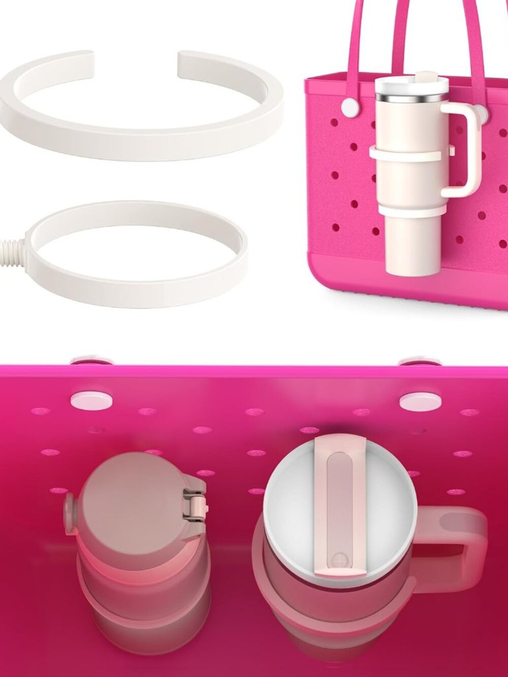 Cup Holder for Bogg Bag 2Pack